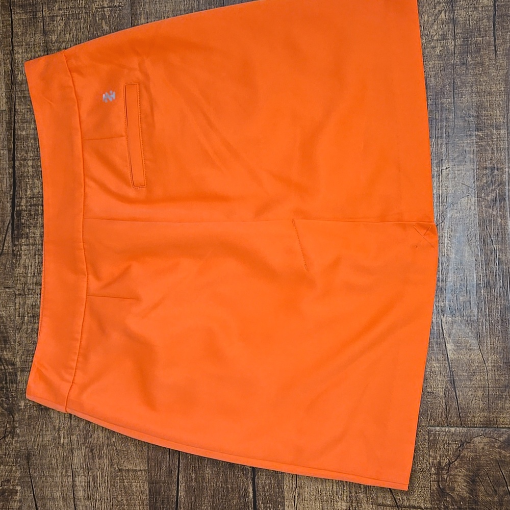 IZOD Orange Golf Skort Size 4 Sporty Classic Activewear Essential Athleisure - Picture 6 of 8